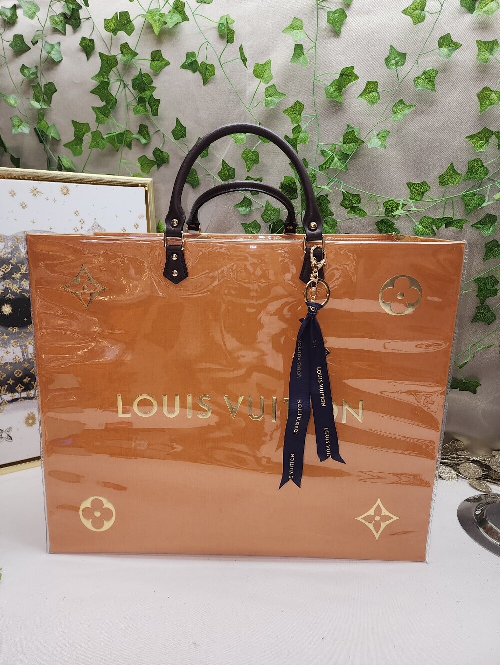 Authentic Louis Vuitton Shopping Bag In PVC Tote